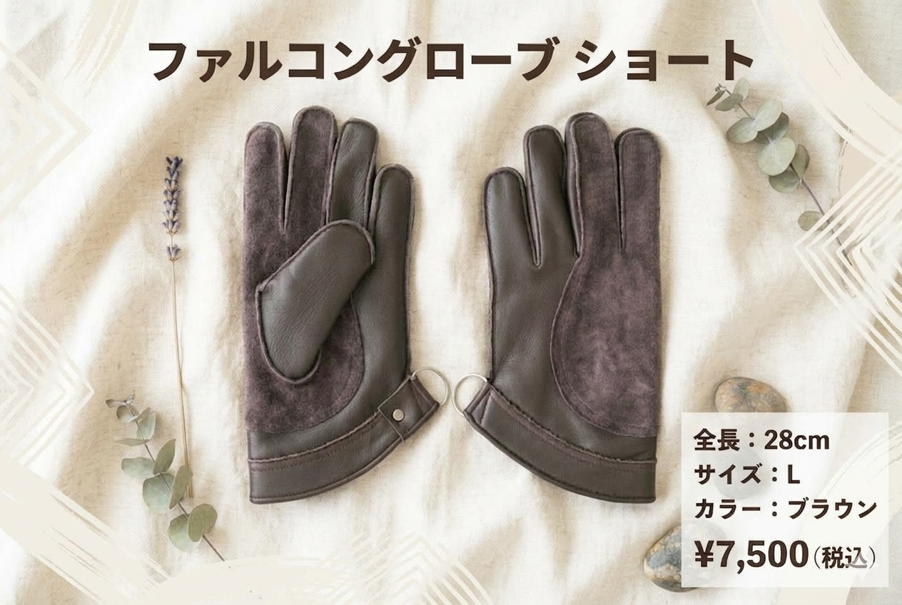 ファルコングローブ　ショート　Ｌサイズのみ