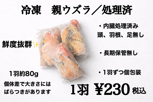 san様 冷凍ウズラ。内臓処理済み(国内産)2ケース猛禽、爬虫類等に。 ふくろうの家-ECサイト-冷凍処理ウズラ