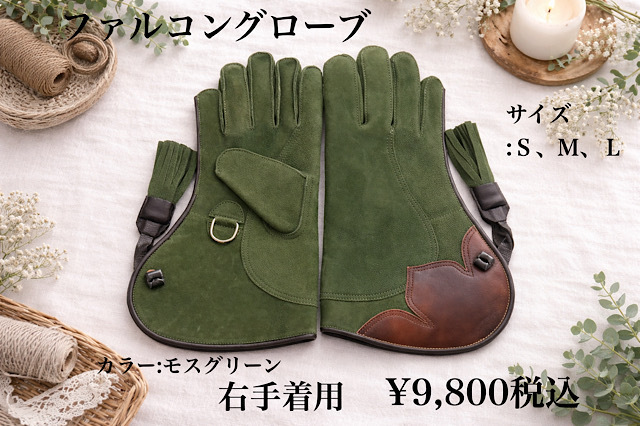 ファルコングローブ 右手着用