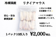 鮮度最高級　冷凍国産　リタイアマウス　10匹入り