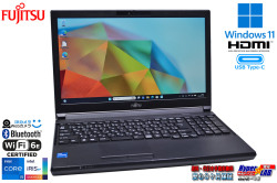顔認証 Wi-Fi6E 15.6型 富士通 LIFEBOOK A5513/N 第13世代 Core i5 1345U IrisXe メモリ16G m.2SSD256G USBType-C Windows11