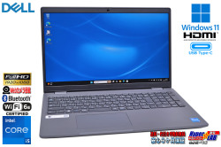 フルHD 15.6型 Wi-Fi6E DELL Latitude 3540 第13世代 Core i5 1345U メモリ16G M.2SSD256G Webカメラ USBType-C Windows11