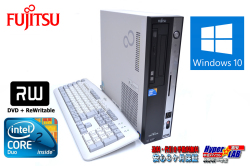 Windows10 中古パソコン 富士通 FMV-D5295 Core2Duo E7600 (3.06GHz) メモリ2G DVDマルチ
