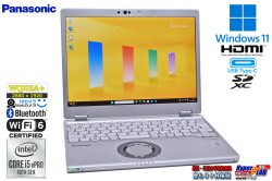 使用時間670H LTE メモリ16G 12.0型 WQXGA+ Panasonic Let's note QV9 Core i5 10310U m.2SSD256G Wi-Fi6 顔認証 Windows11