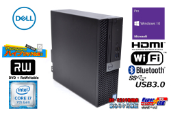 Windows10リカバリ付 DELL OPTIPLEX 5050 SFF Core i7 7700 新品M.2SSD+HDD Wi-Fi+Bluetooth メモリ8G マルチ HDMI
