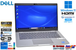フルHD タッチパネル Wi-Fi6E DELL Latitude 5340 第13世代 10コア12スレッド Core i5 1345U メモリ16G M.2SSD256G Webカメラ Windows11