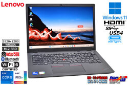 Wi-Fi6 13.3型 WUXGA Lenovo ThinkPad L13 Gen4 第13世代 Core i5 1335U IrisXe メモリ16G M.2SSD256G USB4 Webカメラ Windows11