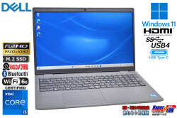 Wi-Fi6E フルHD 14.0型 DELL Latitude 3450 第13世代 Core i5 1335U メモリ16G M.2SSD256G Webカメラ USBType-C Windows11