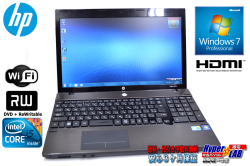 中古ノートパソコン HP ProBook 4520s Core i5 480M(2.66GHz) メモリ4GB DVDマルチ 無線LAN Windows7 15.6型ワイド
