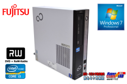 Windows7 32bit 中古パソコン 富士通 ESPRIMO D551/DX Core i3-2120 (3.30GHz) HDD500G メモリ4G マルチ DtoD