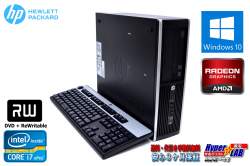 中古パソコン Windows10 64bit 4コア8スレッド Core i7 2600 (3.40GHz) HP 8200 Elite SF メモリ4G マルチ AMD Radeon HD 6350 【2画面出力可能】