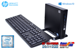 SSD 小型 中古パソコン HP ProDesk 400 G2 DM Core i3 6100T (3.20GHz) Windows10 64bit メモリ4G USB3.0