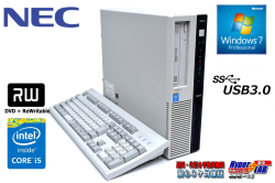 Windows7 32bit 中古パソコン NEC Mate MK32M/L-H Core i5 4570 (3.20GHz) メモリ2G マルチ USB3.0