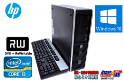 Windows10 64bit 中古パソコン HP 6200 Pro Core i3-2100（3.10GHｚ） 2コア4スレッド メモリ2G HDD250GB マルチ
