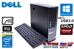 新品SSD512G メモリ16GB DELL OPTIPLEX 9020 4コア8スレッド Core i7 4790 (3.60GHz) Windows10 64bit マルチ Radeon R5