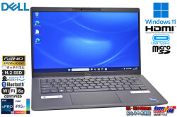 タッチパネル メモリ32G 新品M.2SSD512G DELL Latitude 7430 第12世代 Core i7 1270P Wi-Fi6E 顔認証 Webカメラ 英語キーボード