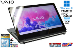 LTE 顔認証 フルHD タブレットPC VAIO Pro PA VJPA11C11N Core m3 8100Y M.2SSD128G メモリ8G Wi-Fi Webカメラ Windows11