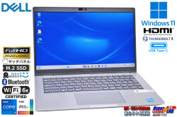 Wi-Fi6E タッチパネル フルHD DELL Latitude 5340 第13世代 Core i5 1345U メモリ16G M.2SSD256G 顔認証 Webカメラ Windows11
