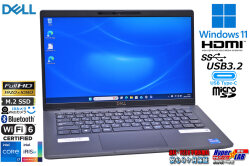 セール!! メモリ32G フルHD Wi-Fi6 DELL Latitude 7320 Core i7 1185G7 M.2SSD512G 顔認証 Webカメラ USBType-C Windows11