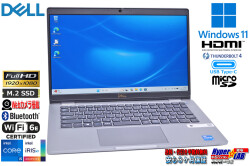 Wi-Fi6E フルHD DELL Latitude 5330 第12世代 Core i5 1245U IrisXe メモリ16G M.2SSD256G USB4Type-C Webカメラ Windows11
