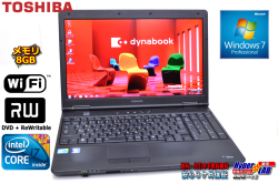 Windows7 64bit 中古ノートパソコン 東芝 dynabook Satellite K47 280E/HDX Core i7 640M(2.80GHz) メモリ8G WiFi マルチ 15.6型HD+液晶