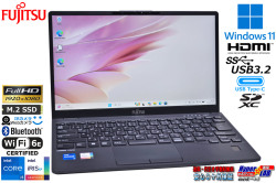 顔認証 Wi-Fi6E フルHD 富士通 LIFEBOOK U9312/K 第12世代 Core i5 1245U IrisXe M.2SSD256G メモリ8G Type-C Windows11