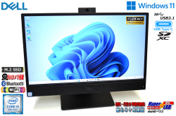 フルHD 21.5 IPS液晶一体型パソコン DELL Optiplex 5270 AIO Core i5 9600 m.2SSD256G メモリ8GB Webカメラ USBType-C Windows11