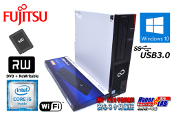 新品SSD Wi-Fi 中古パソコン 富士通 ESPRIMO D586/P 第6世代 Core i5 6500 (3.20GHz) メモリ8G Windows10 マルチ USB3.0