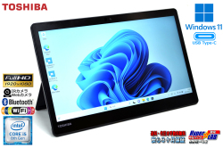 タブレットPC フルHD 両面カメラ 顔認証 東芝 dynabook D83/M Core i5 8250U M.2SSD256G メモリ8GB Wi-Fi Bluetooth Windows11