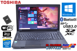 新品SSD 中古ノートパソコン TOSHIBA dynabook Satellite B453/J Celeron 1005M (1.90GHz) メモリ4G WiFi マルチ Bluetooth Windows10