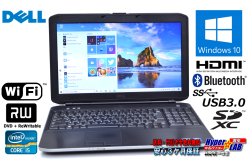 新品SSD Windows10 中古ノートパソコン DELL Latitude E5530 Core i5 3320M (2.60GHz) メモリ4G マルチ Wi-Fi HDMI USB3.0 Bluetooth