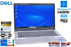 Wi-Fi6 顔認証 タッチパネル フルHD DELL Latitude 5320 Core i7 1185G7 メモリ16G M.2SSD512G Webカメラ USBType-C Windows11