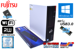 メモリ16G 新品SSD512G Wi-Fi 中古パソコン 富士通 ESPRIMO D956/M 第6世代 Core i5 6500 (3.20GHz) Windows10 マルチ USB3.0
