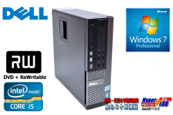 Windows7 32bit 中古パソコン DELL OPTIPLEX 790 クアッドコア Core i5 2400 (3.10GHz) メモリ4G HDD500GB マルチ リカバリ付
