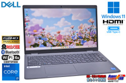 DELL Latitude 3540 第13世代 Core i7 1355U メモリ16G M.2SSD512G Wi-Fi6E Webカメラ USBType-C 15.6型 フルHD Windows11