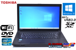 メモリ8G 中古ノートパソコン 東芝 dynabook Satellite B553/J Core i5 3230M (2.60GHz) Windows10 HDD500G Wi-Fi DVD SDXC USB3.0