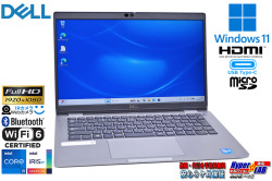 フルHD 13.3型 DELL Latitude 5320 Core i5 1145G7 IrisXe メモリ16G M.2SSD256G Wi-Fi6 顔認証 Webカメラ USBType-C Windows11