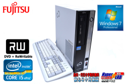 クアッドコア搭載 中古パソコン 富士通 ESPRIMO D751/D Core i5-2400(3.10GHz) メモリ2G DVDマルチ HDD500GB Windows7