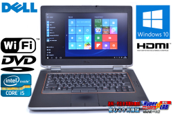 Windows10 64bit 中古ノートパソコン DELL Latitude E6420 Core i5 2520M(2.50GHz) メモリ4G HDD250G マルチ WiFi 14.0型 アウトレット
