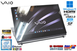 12.5型 フルHD タブレットPC VAIO Pro PA VJPA11C13N Core i5 8200Y M.2SSD256G メモリ8G Wi-Fi Webカメラ Windows11