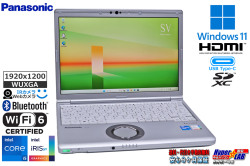 Panasonic Let's note SV1 Core i5 1145G7 IrisXe メモリ16G M.2SSD256G 12.1型 WUXGA Wi-Fi6 顔認証 Windows11