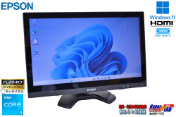15.6型タッチパネル 液晶セット VESAマウント EPSON Endeavor ST50 Core i3 1115G4 新品SSD512G メモリ8G USBType-C Windows11