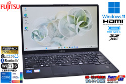 13.3型 Core i7 1185G7 IrisXe 富士通 LIFEBOOK U9311/F メモリ16G M.2SSD256G FHD 顔認証 Wi-Fi6 Windows11