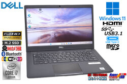 フルHD 14.0型 DELL Latitude 3410 第10世代 Core i7 10510U メモリ16G M.2SSD256G Wi-Fi Webカメラ Windows11