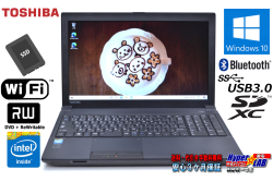 美品 中古ノートパソコン 東芝 dynabook Satellite B453/M Celeron 1005M メモリ8G SSD128G W-iFi マルチ Bluetooth Windows10