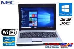 NEC 中古ノートパソコン VersaPro VK17H/BB-D Core i7 2637M (1.70GHz) WiFi メモリ4G 12.1型ワイド Windows10 64bit