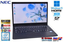 NEC VersaPro VKT16/M-7 14.0型 FHD Core i5 8265U m.2SSD256G メモリ8G Wi-Fi Webカメラ USBType-C Windows11