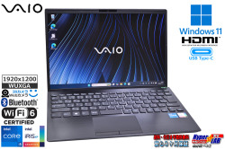 VAIO Pro PG VJPG318 第13世代 Core i5 1334U IrisXe メモリ16G M.2SSD256G Wi-Fi6 顔認証 USBType-C Windows11 13.3型 WUXGA