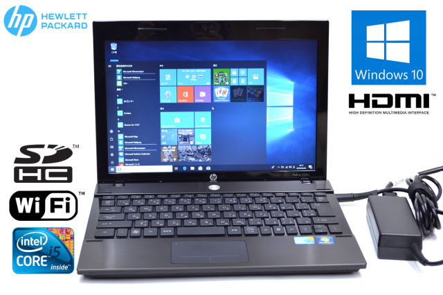 アウトレット 中古ノートパソコン HP ProBook 5220m 2コア4スレッド 