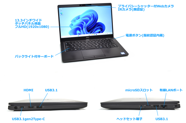 DELL Latitude 3500 Core i5 8365U 1.6GHz/8GB/256GB(SSD)/15.6W/FHD  